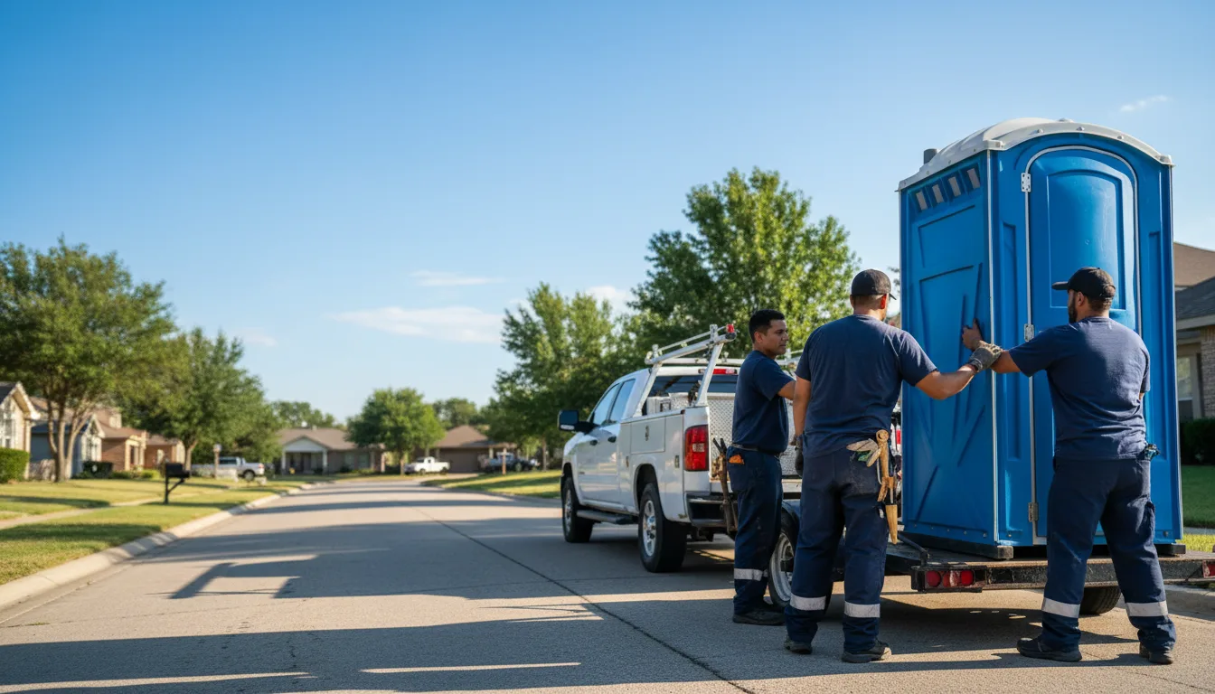 Portable Toilet Rental in Farmville, NC near me